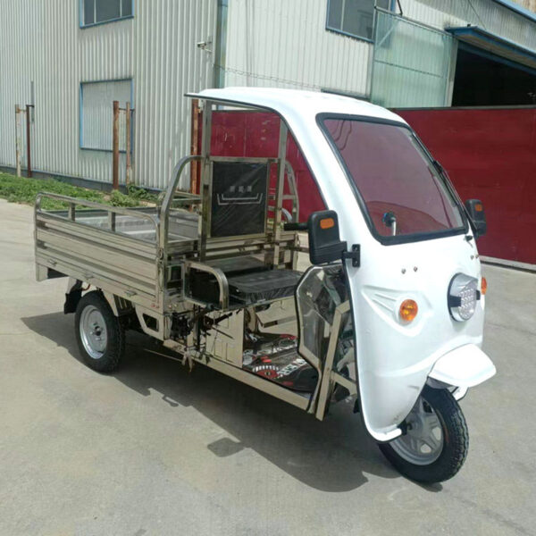 XCY-QD003 New Energy Electric Tricycle Stainless Steel Type - Image 3