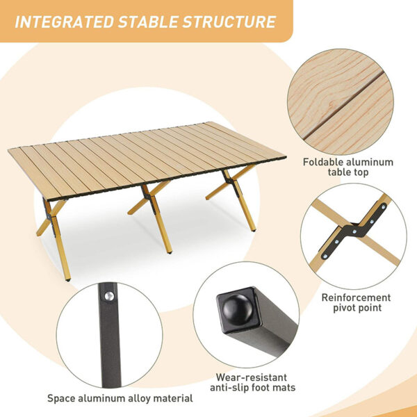 XCY-DS-0056-4 Wholesale Portable Camping Table - Image 4